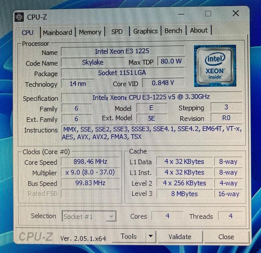 訳あり Dell 3620(E3-1225V5/8GB/128GB/Win11)