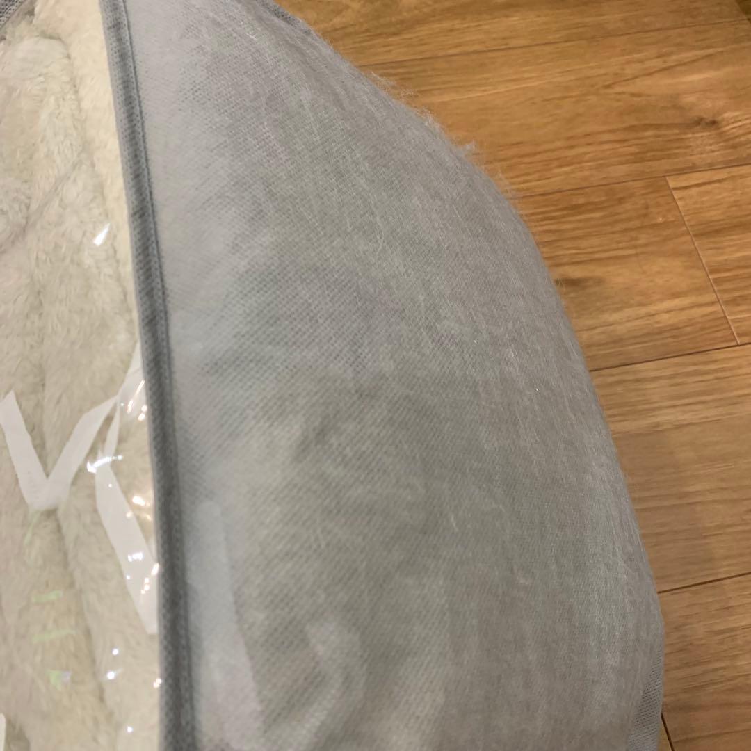 ACTUS CHENILLE STRIPE 掛け布団カバー S 2枚アイボリー