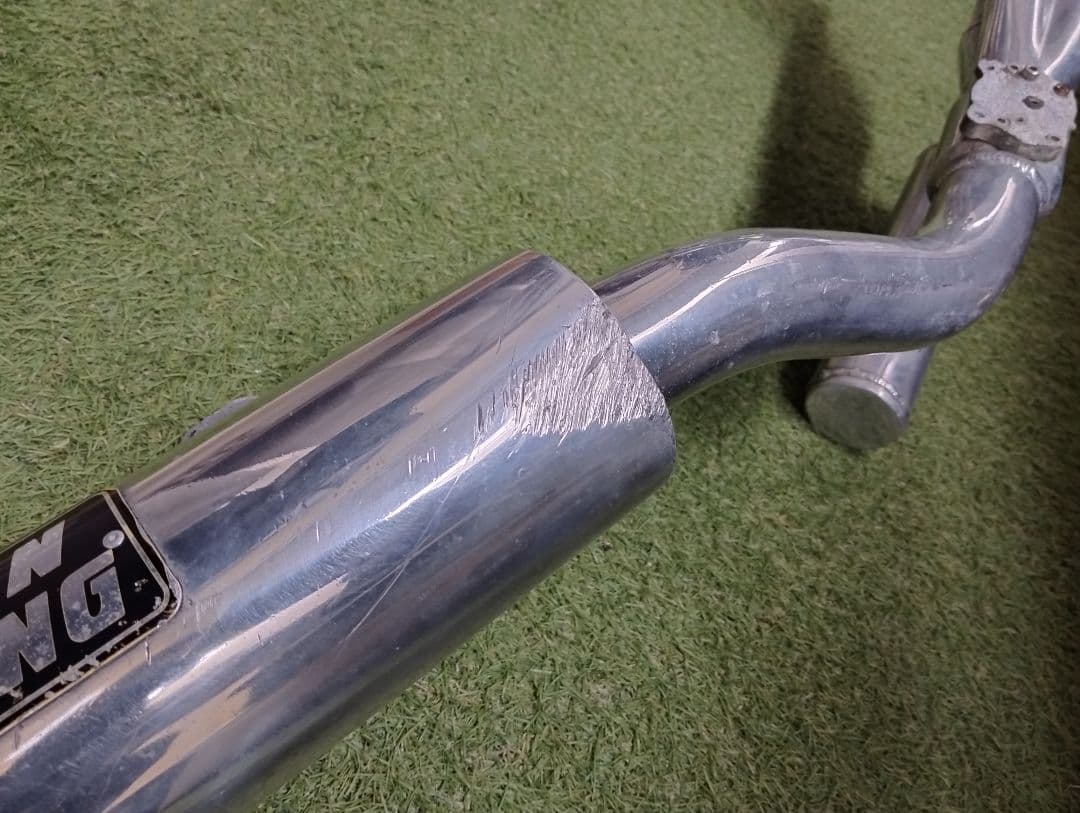 最終。Daitshin Racing マフラー　ダイシン