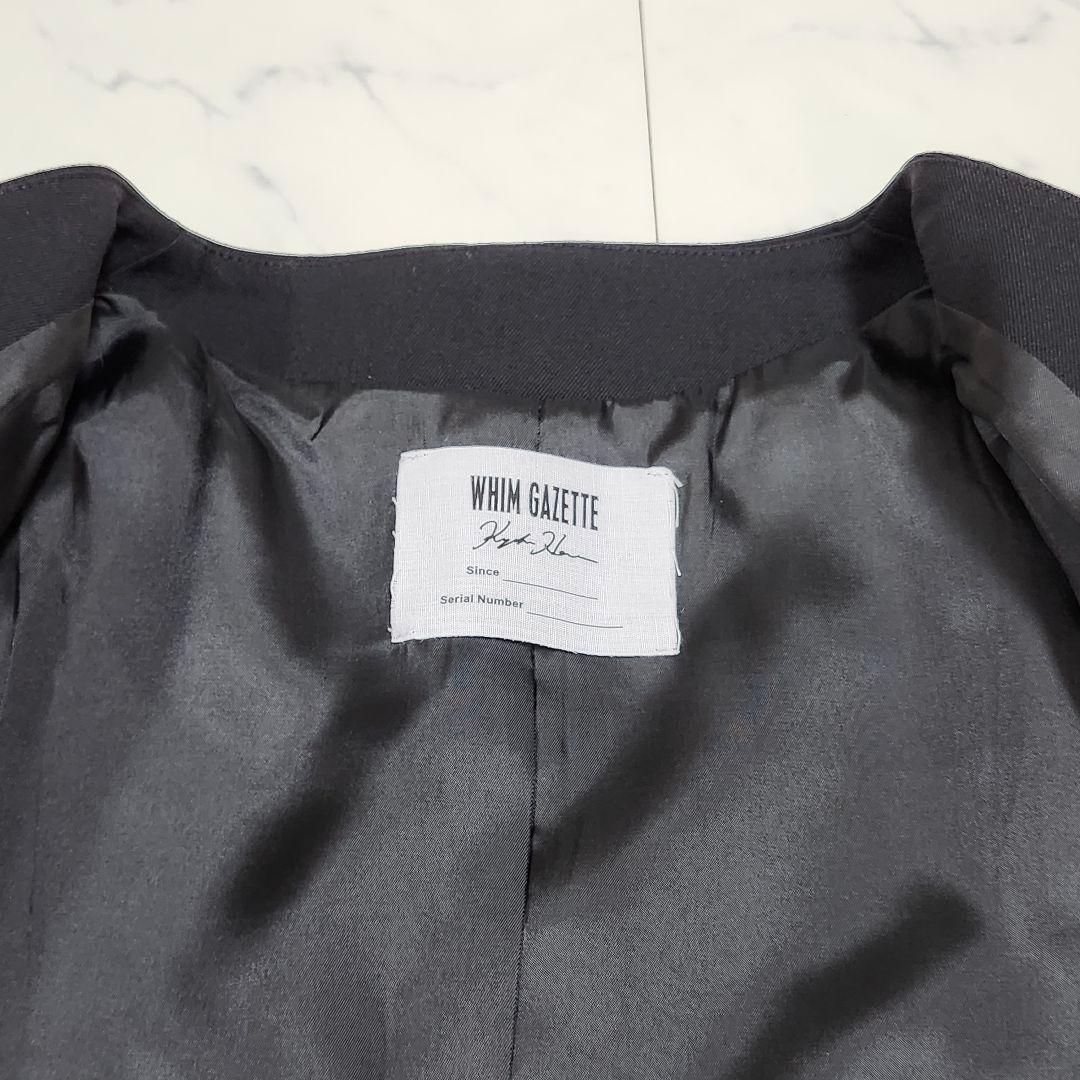 美品☆ウィムガゼット　長谷川京子さんコラボ　カラーレスジャケット　23AW