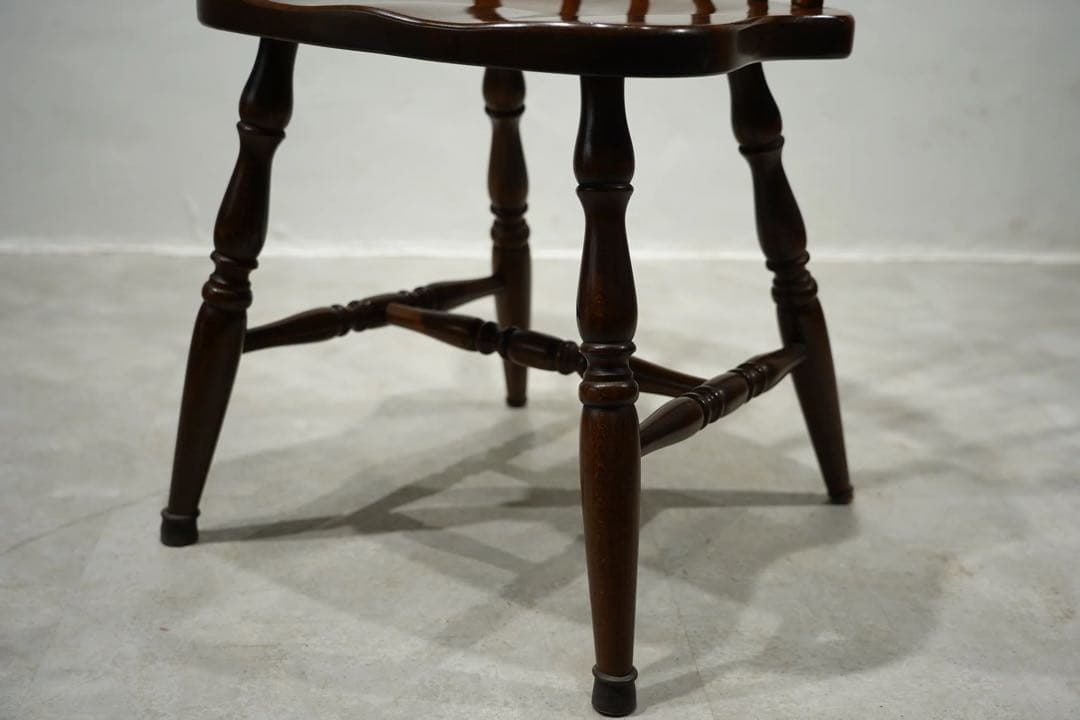 ウィンザーチェア　飛騨産業　キツツキ　ダイニングチェア　ヴィンテージ