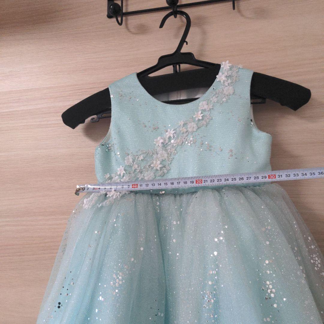 DRESCCO スパンコール装飾ノースリーブドレス