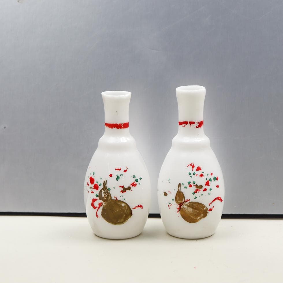 富山土人形 雛人形 11点 花瓶 屏風