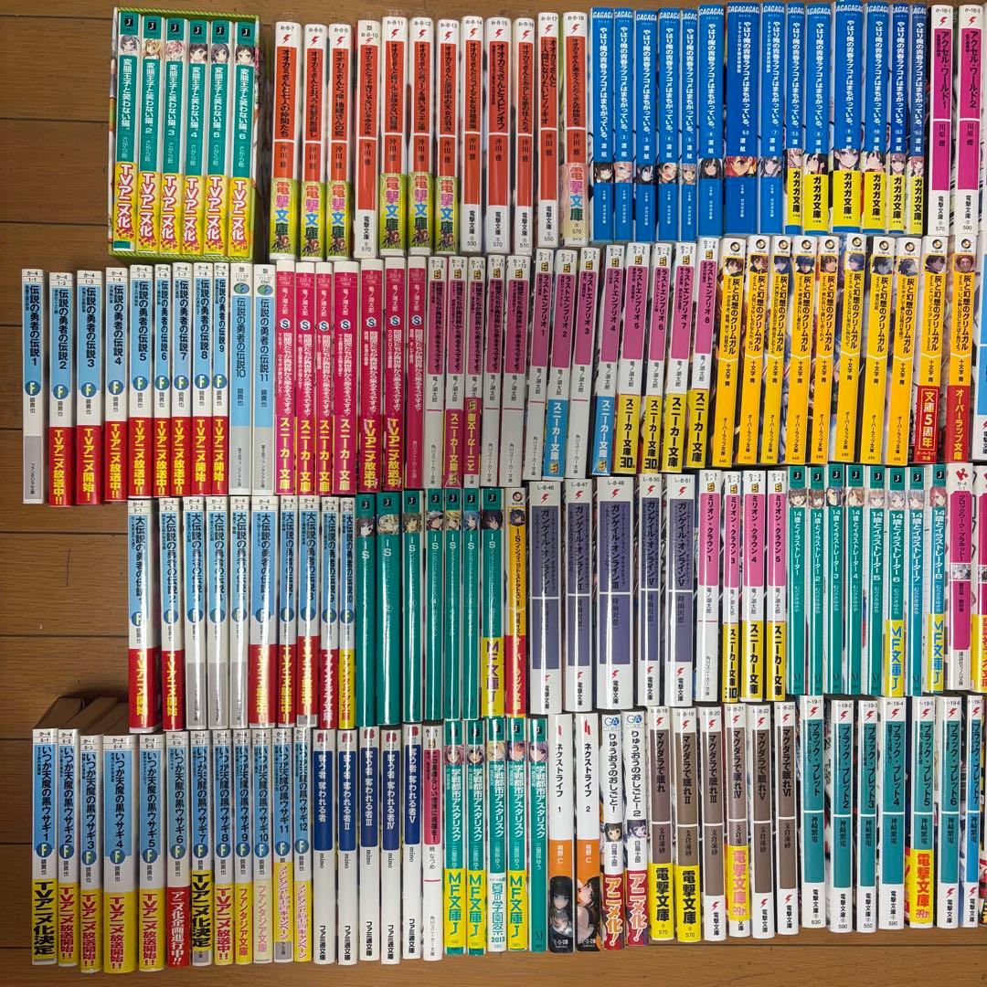 ライトノベル　まとめ売り