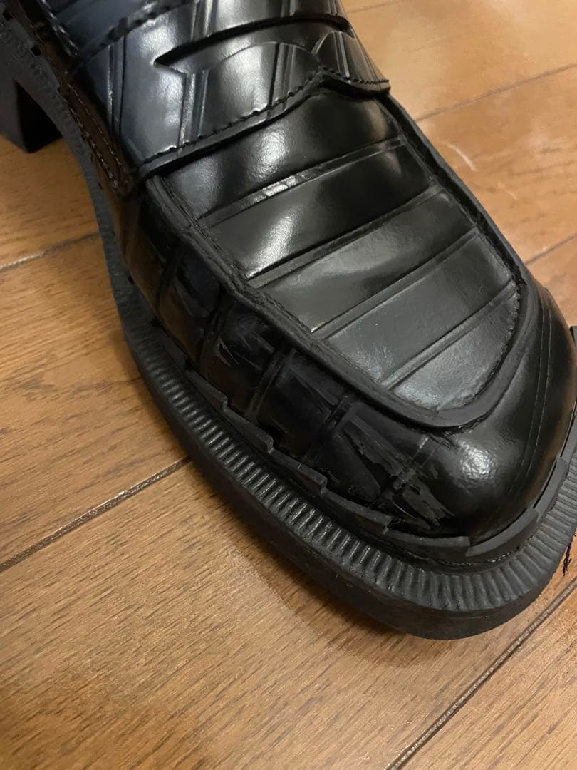 CAMPER 厚底ローファー Taylar Twins 黒 25