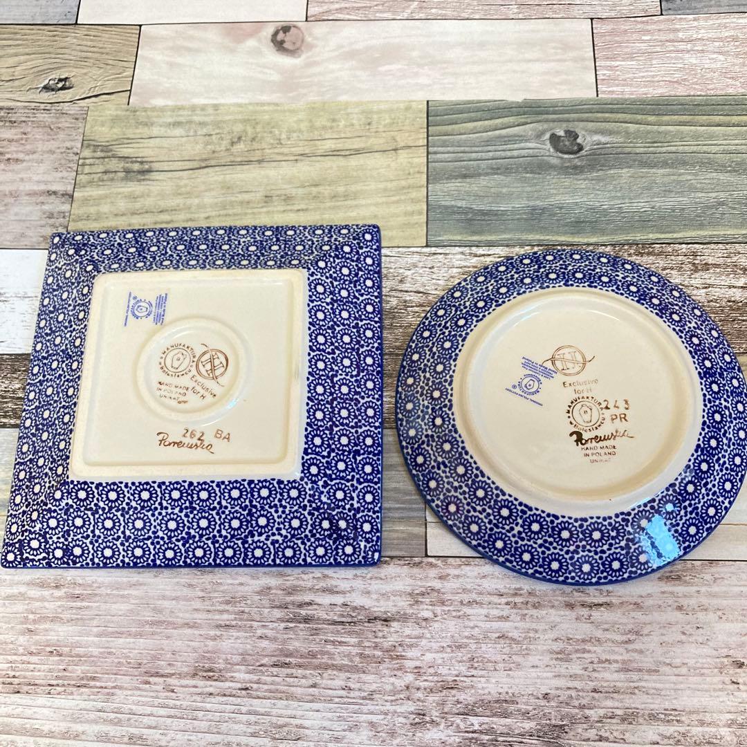 ポーリッシュポタリー　ポーランド食器　まとめ売り　8点セット