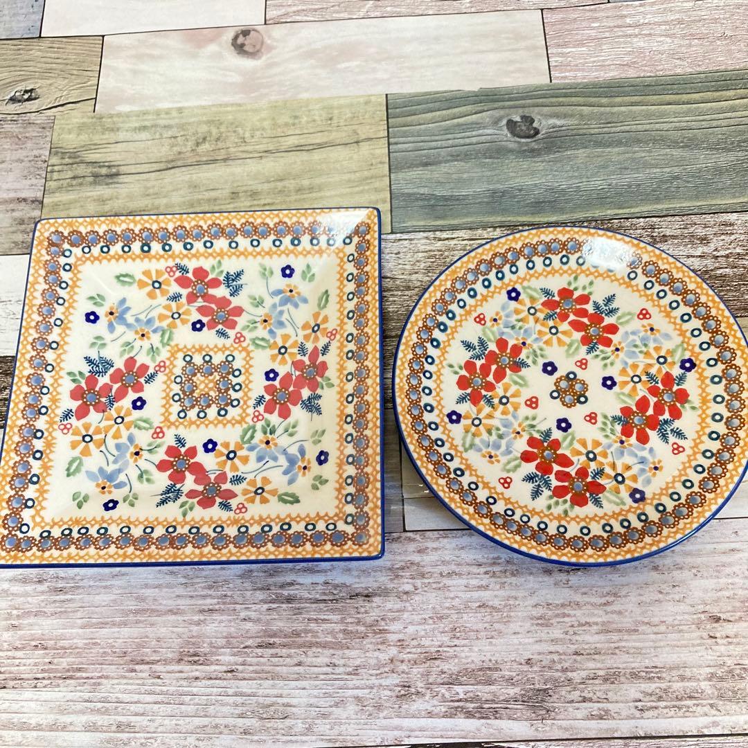 ポーリッシュポタリー　ポーランド食器　まとめ売り　8点セット