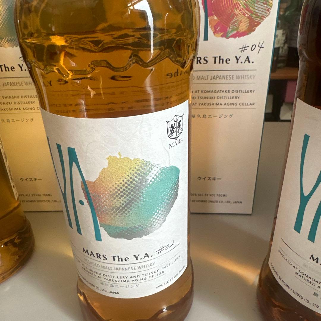 MARS The Y.A. 日本のウイスキー 3本セット