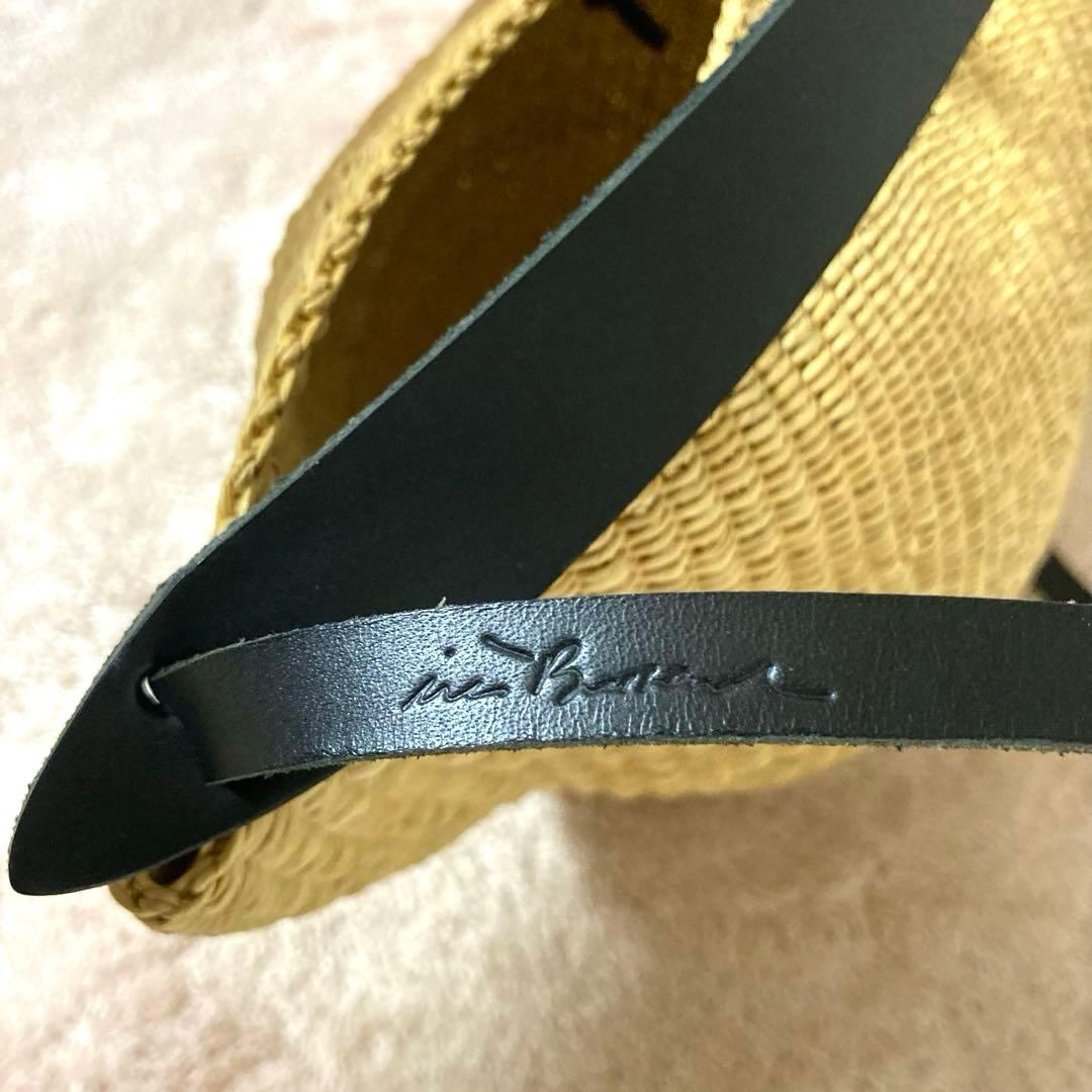 [本日限定]新品 イネスブレッサンド　MEDIUM WALNUT かごバッグ