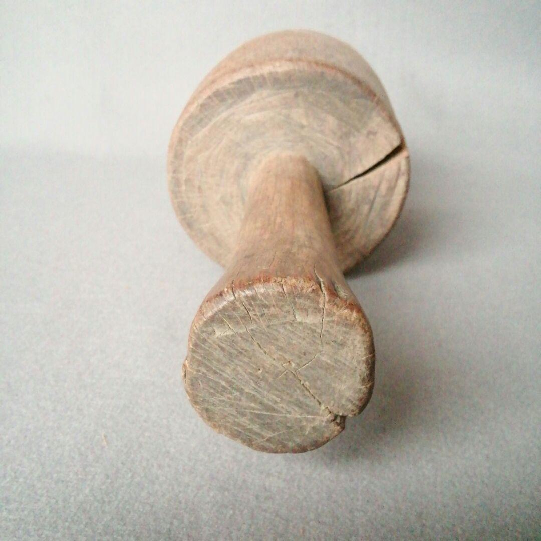 砧(きぬた)　木製　農具　道具　藁　作業道具　農業道具　叩き道具　農業