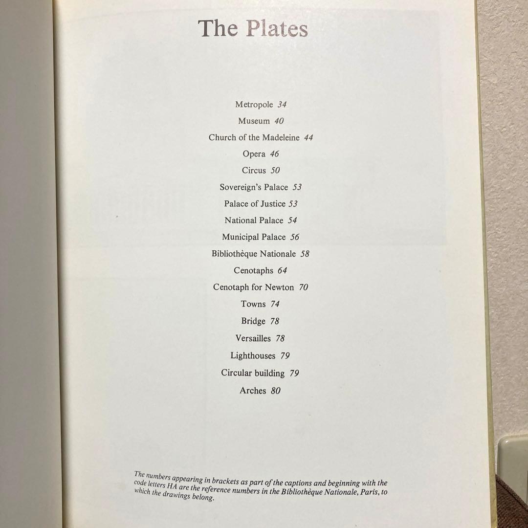 洋書 Boullee&Visionary Architecture