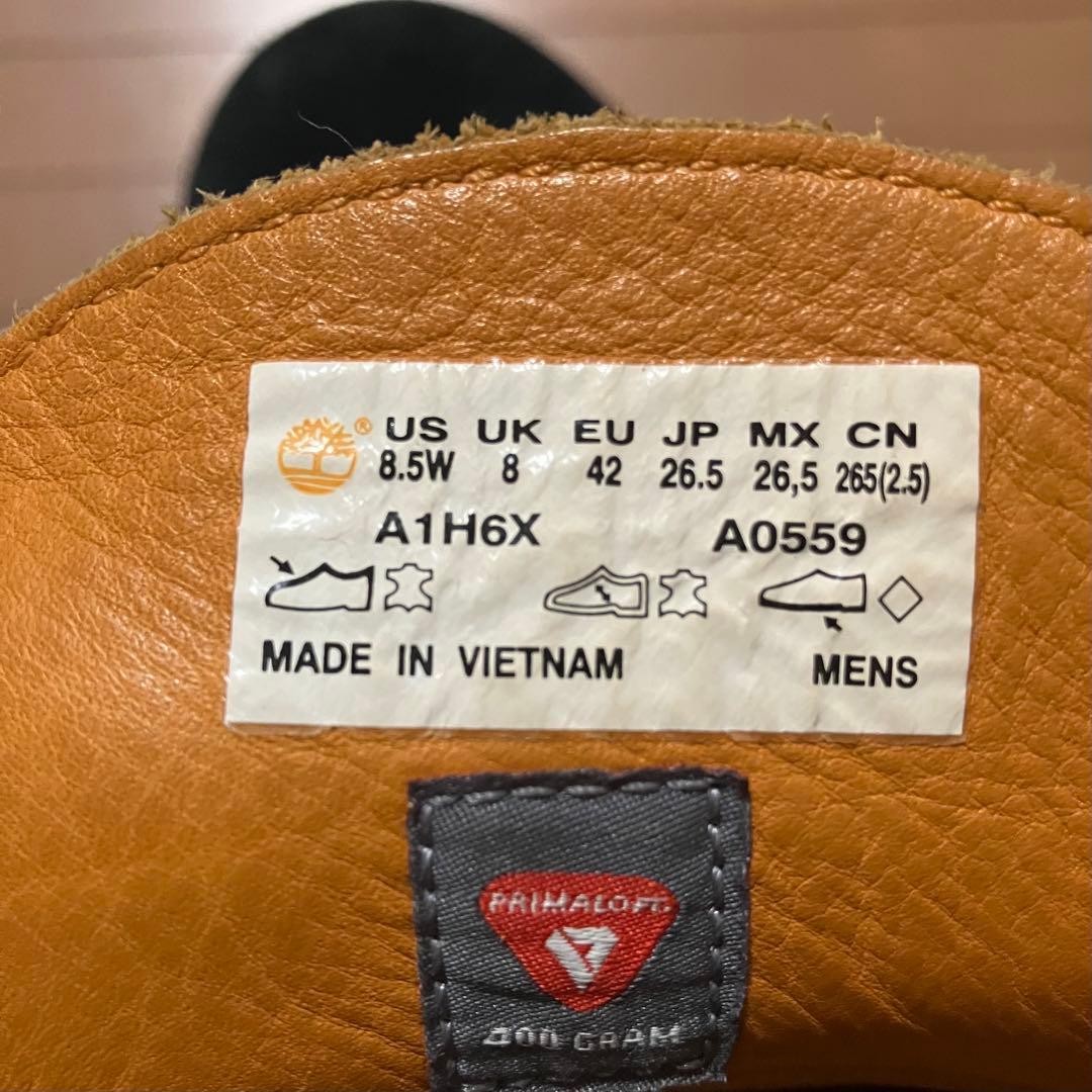 限定品 Timberland 6インチ プレミアムブーツ 8.5W 黒