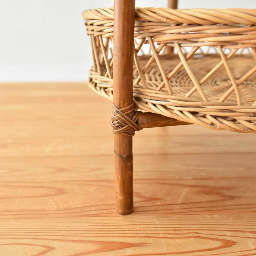 ランドリーバスケット　籐　ラタン　竹　バンブー