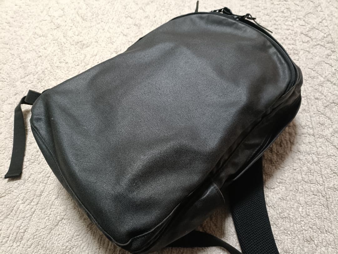 香久山鞄 センニチ帆布のバックパック チャコールブラック