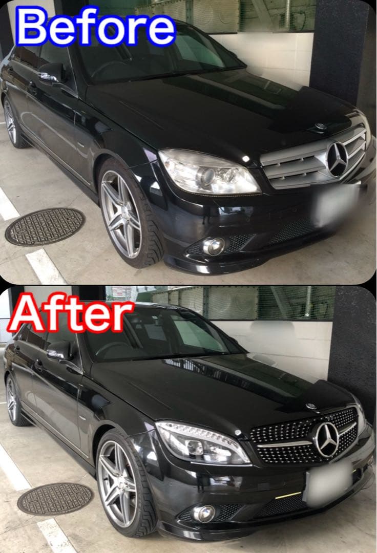 ◆W204前期　W205ルックHIDヘッドライトキット