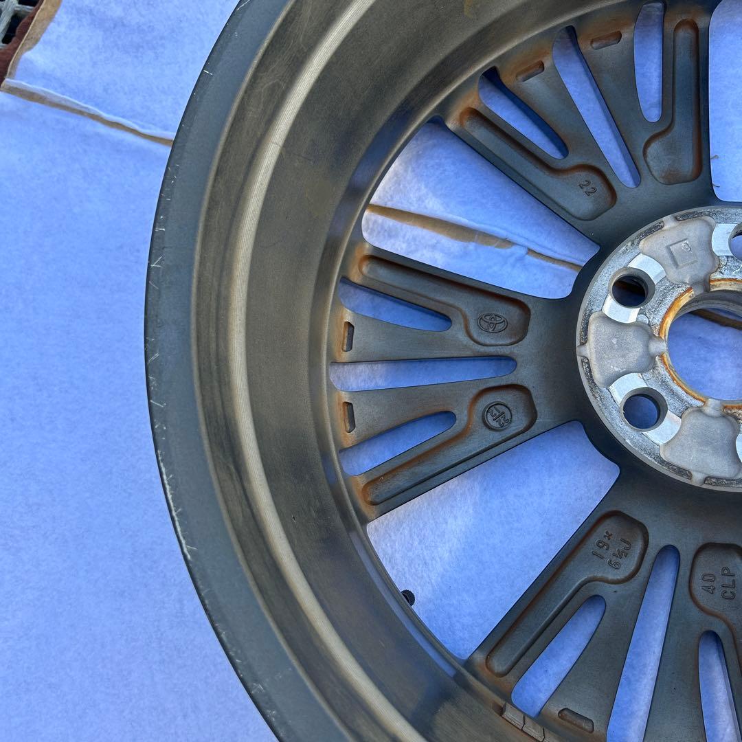 プリウス60 純正19インチ アルミホイール1本