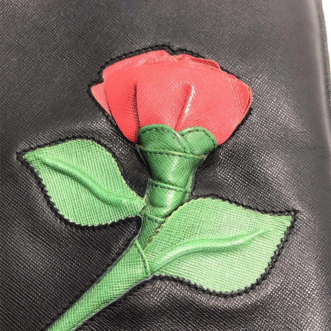 【美品・カード付き】プラダ／サフィアーノ iPadケース 2ARD64