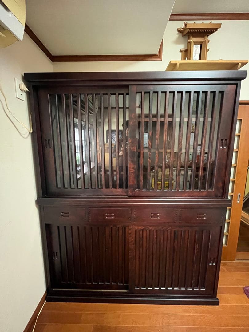 民芸家具　和光　NEW北樹　水屋150K上質な和の空間づくりにおすすめの水屋箪笥