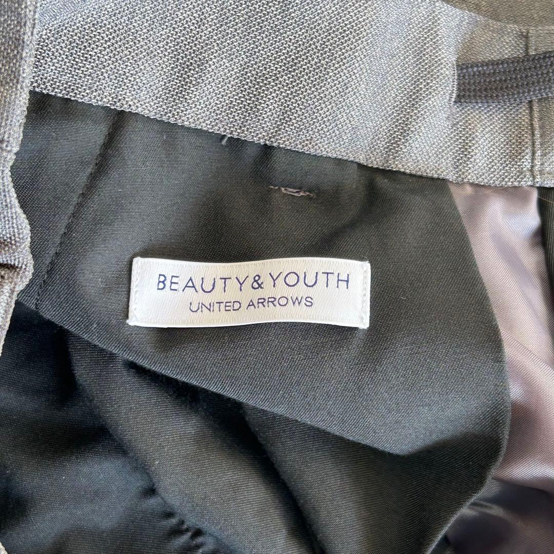 【極美品】BEAUTY&YOUTH グレー スーツ ジャケット パンツ セット