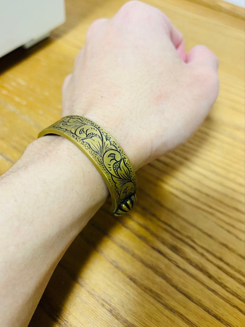 galcia バングル　ブラス