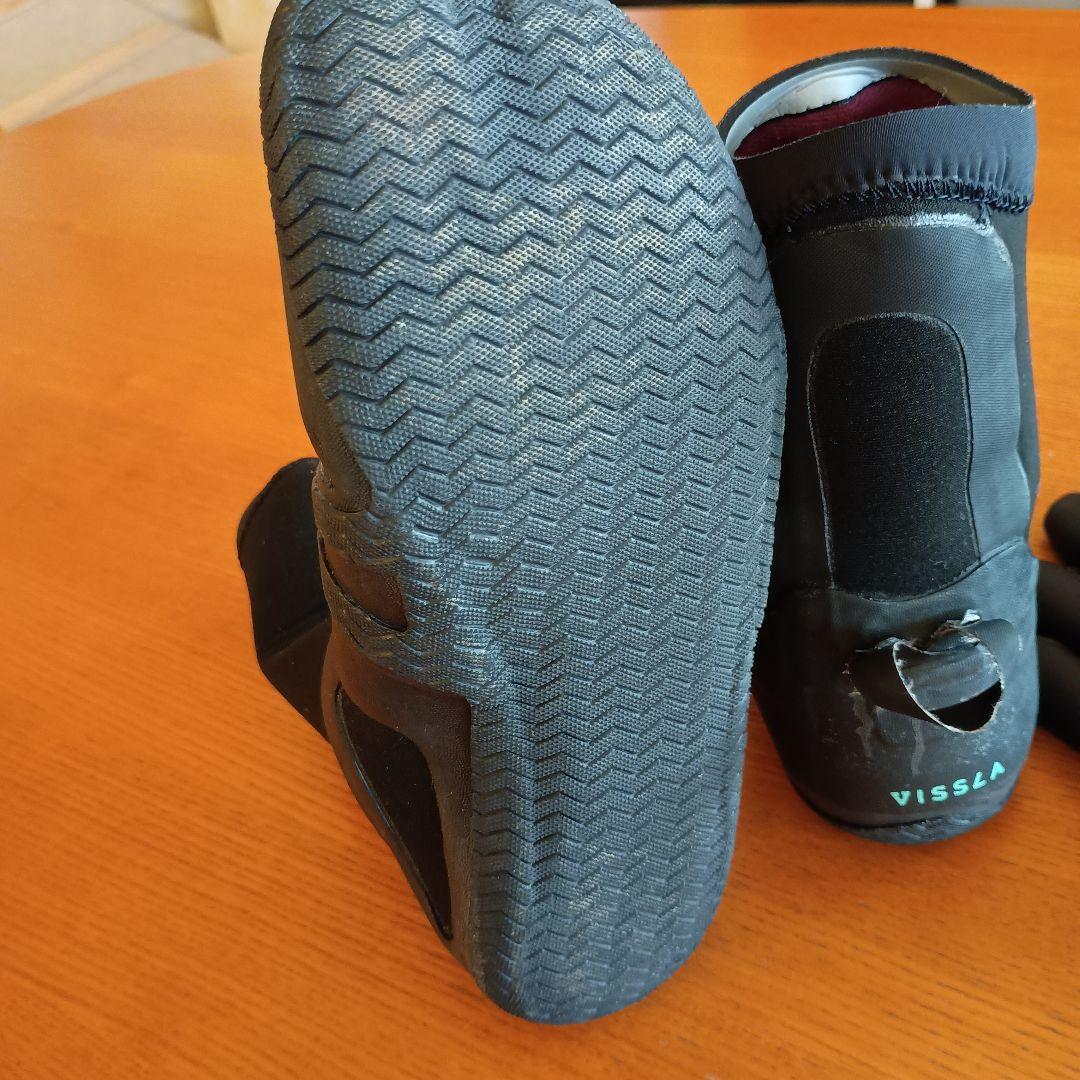 【2点セット】VISSLA ヴィスラ 3mm ブーツ＆グローブ