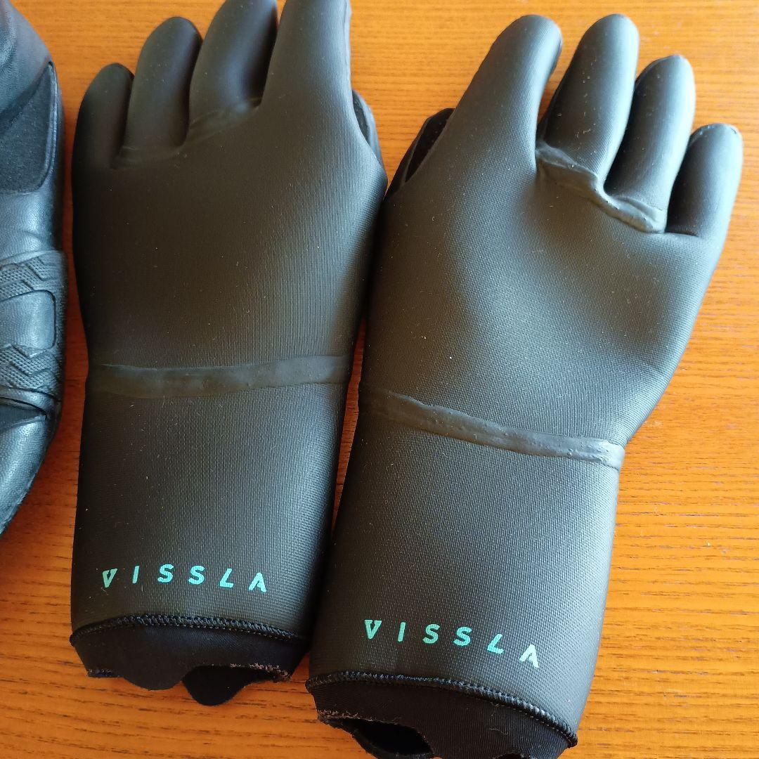 【2点セット】VISSLA ヴィスラ 3mm ブーツ＆グローブ