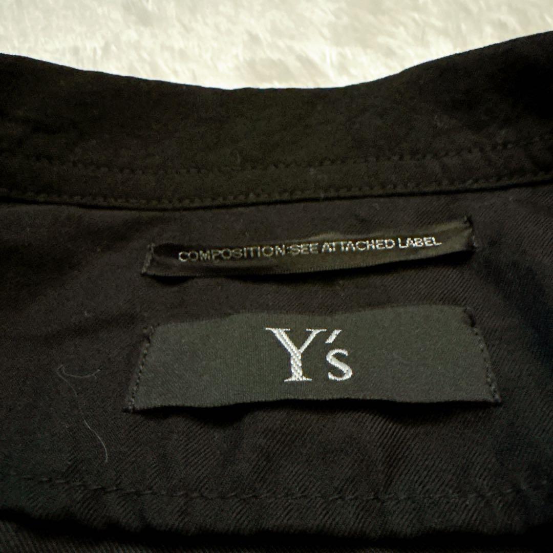 希少✨ Y's アシンメトリー テーラードジャケット 変型 ブラック22ss