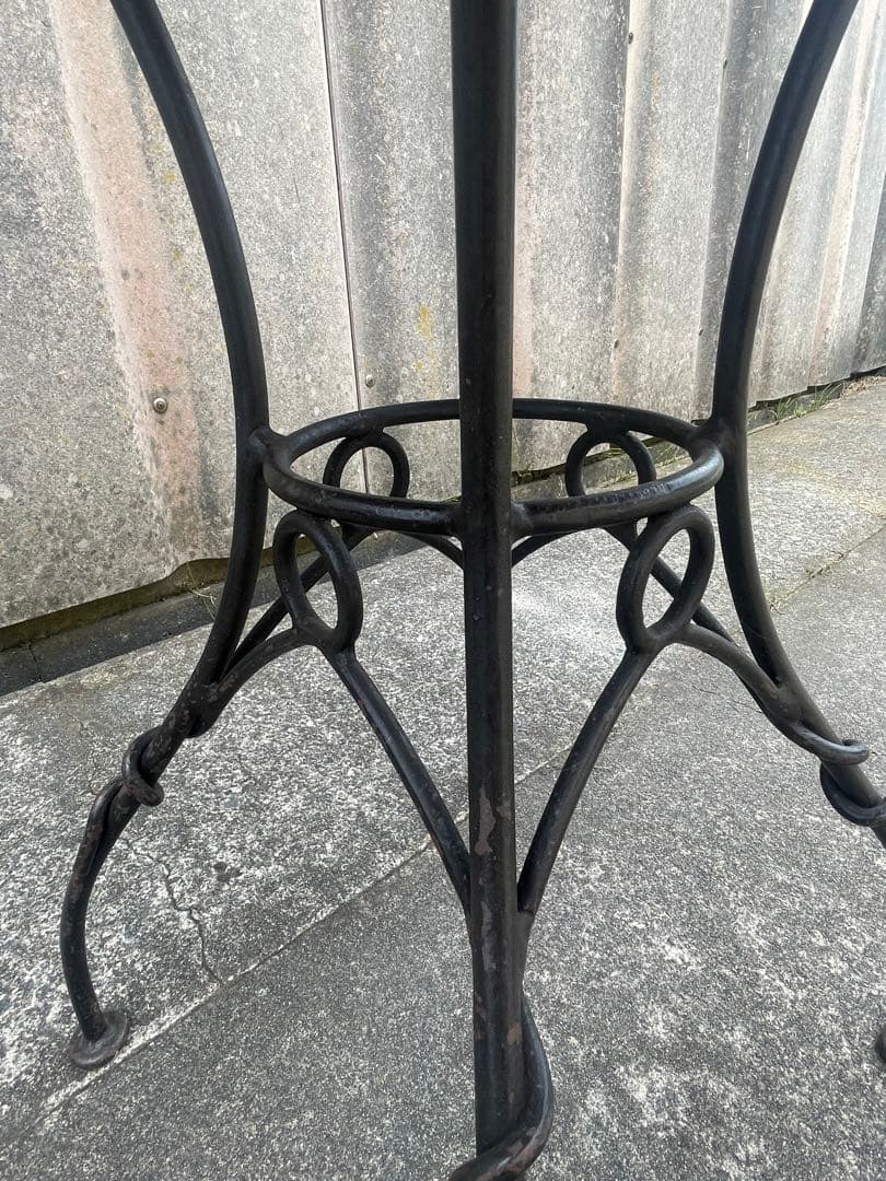 ビンテージ/インダストリアル/カフェテーブル/コーヒーテーブル/鉄脚/店舗什器③