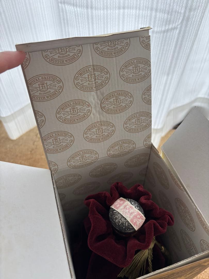 【古酒】ロイヤルサルート 21年 スコッチウイスキー　赤　最終値下げ