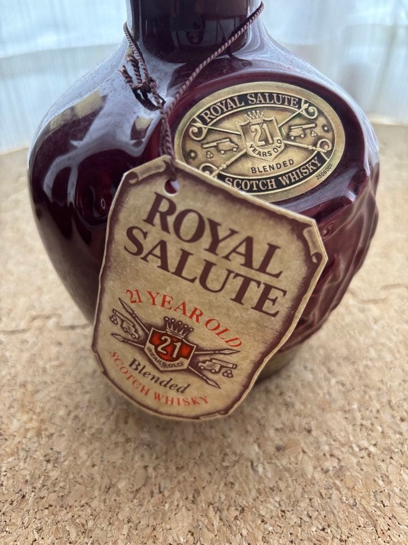 【古酒】ロイヤルサルート 21年 スコッチウイスキー　赤　最終値下げ