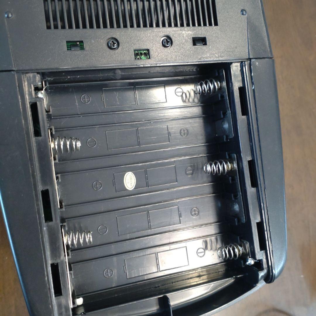 【ジャンク】ポータブルテレビ　TC-500M　モノクロ　監視カメラ　レトロ　平成