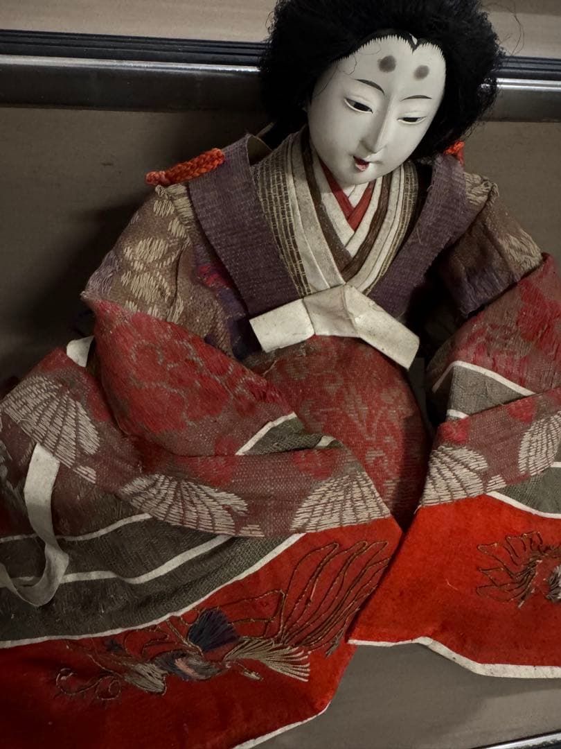 100年以上前、明治時代有識雛人形　圧巻の特大サイズ　古美術時代考証の貴重雛