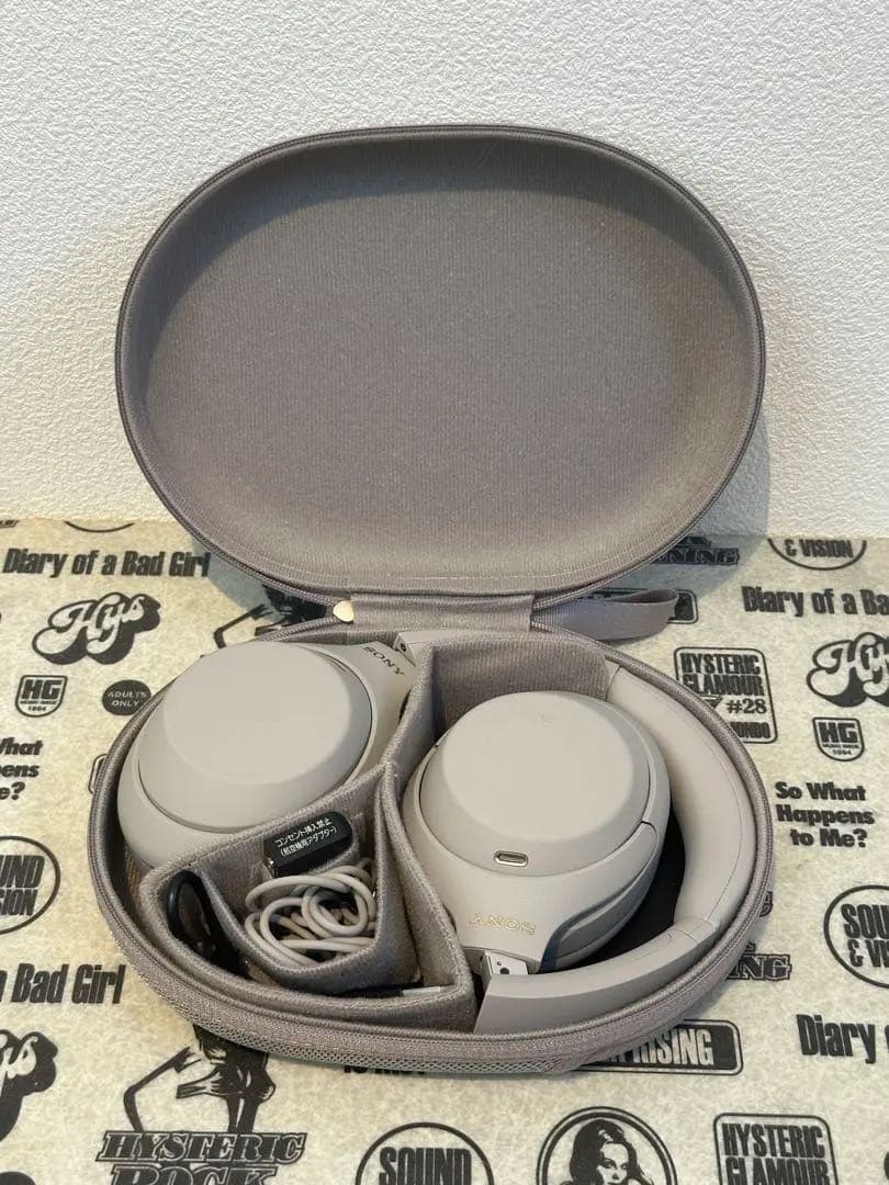 SONY WH-1000XM4 ワイヤレスヘッドホン プラチナシルバー