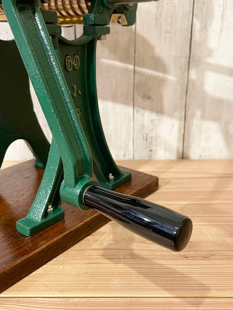 小野式製麺機　両刃【260103】説明書コピー.トラブル予防ガイド.麺帯ハンガー