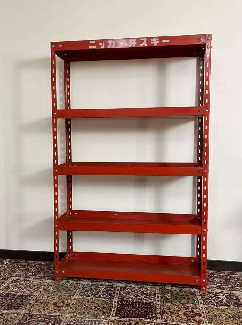 非売品◼︎ニッカウイスキー 店舗用什器 スチール棚 展示台 ディスプレイラック