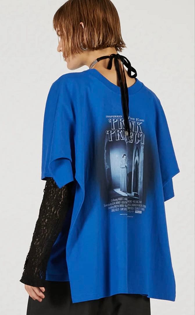 25aw今季物未使用プランクプロジェクトprankprojectダブルTシャツ