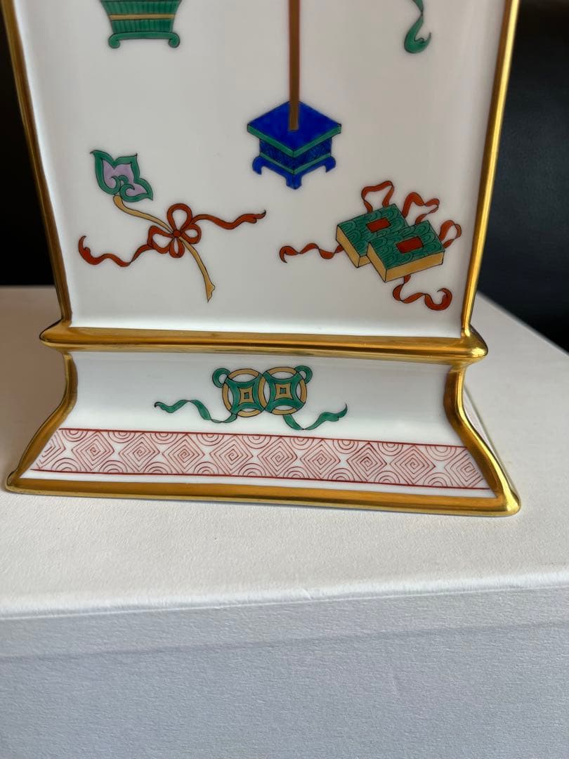 超貴重 ヘレンド シノワズリ 宝づくし 花瓶 飾り物 中国趣味