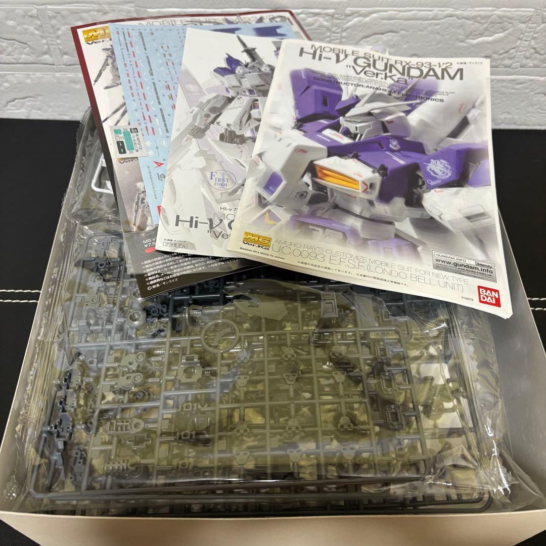 【限定品】 MG Hi-νガンダム Ver.Ka プラモデル ガンプラ 未組立品