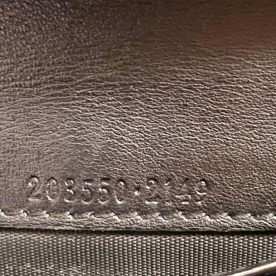 GUCCI ラブリーハート GGエンボス ブラック　長財布　1212-⑧