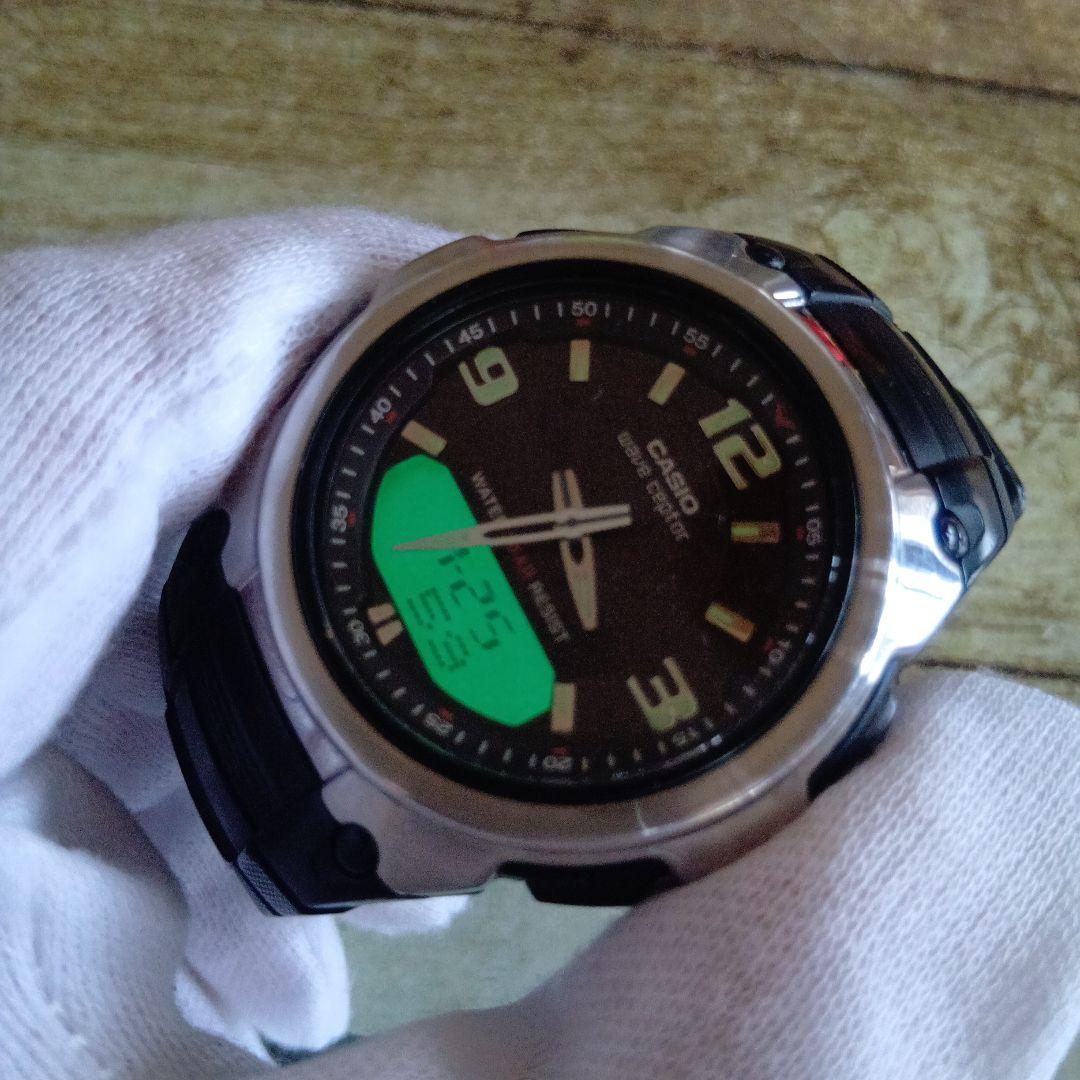 中古動品4本組②◆カシオ ウェーブセプター 電波時計 アナデジ/デジタル