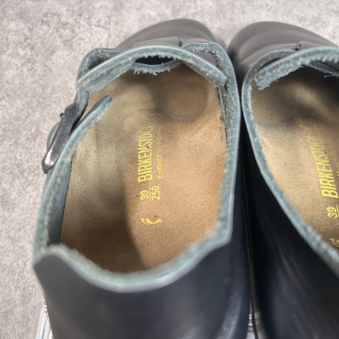 極美品【ビルケンシュトック】レザーサンダル/ロンドン/LONDON/コンフォート