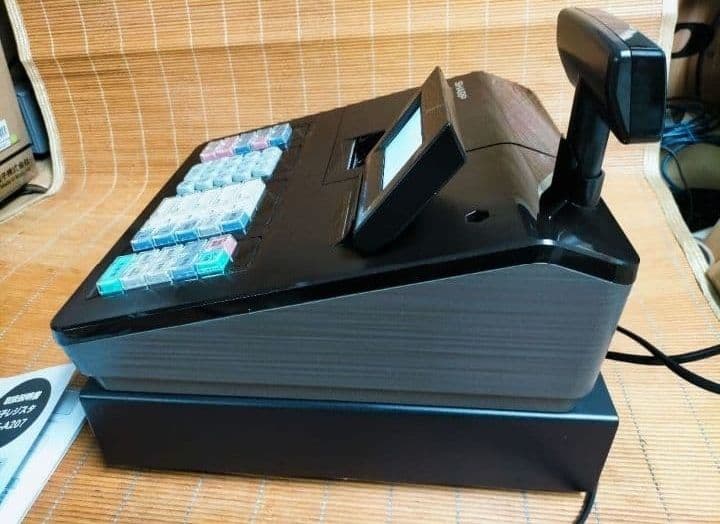 美品シャープレジスター　XE-A207　PC連携売上管理設定無料　991109