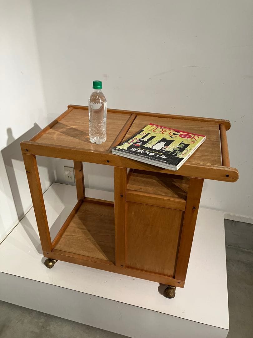 オールドコイズミ、キッチンワゴン、天童木工、秋田木工、レトロ、和モダン、