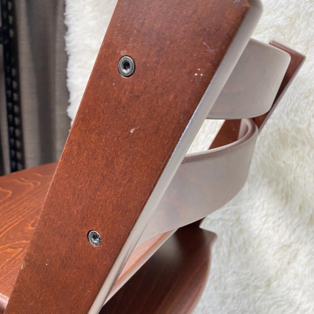 【良品】ストッケ トリップトラップ ブラウン 茶色 シリアル5 ①