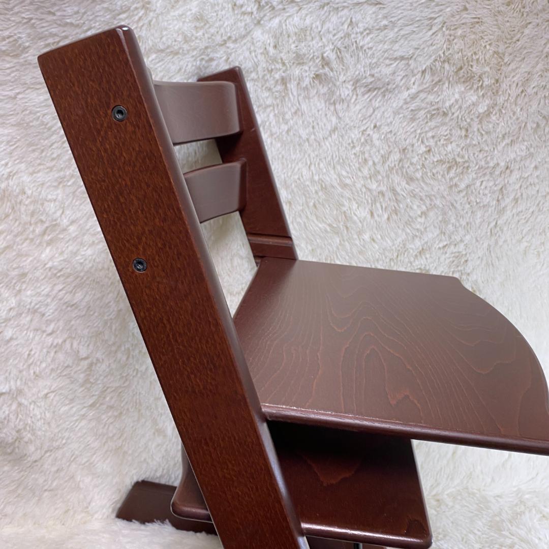 【良品】ストッケ トリップトラップ ブラウン 茶色 シリアル5 ①