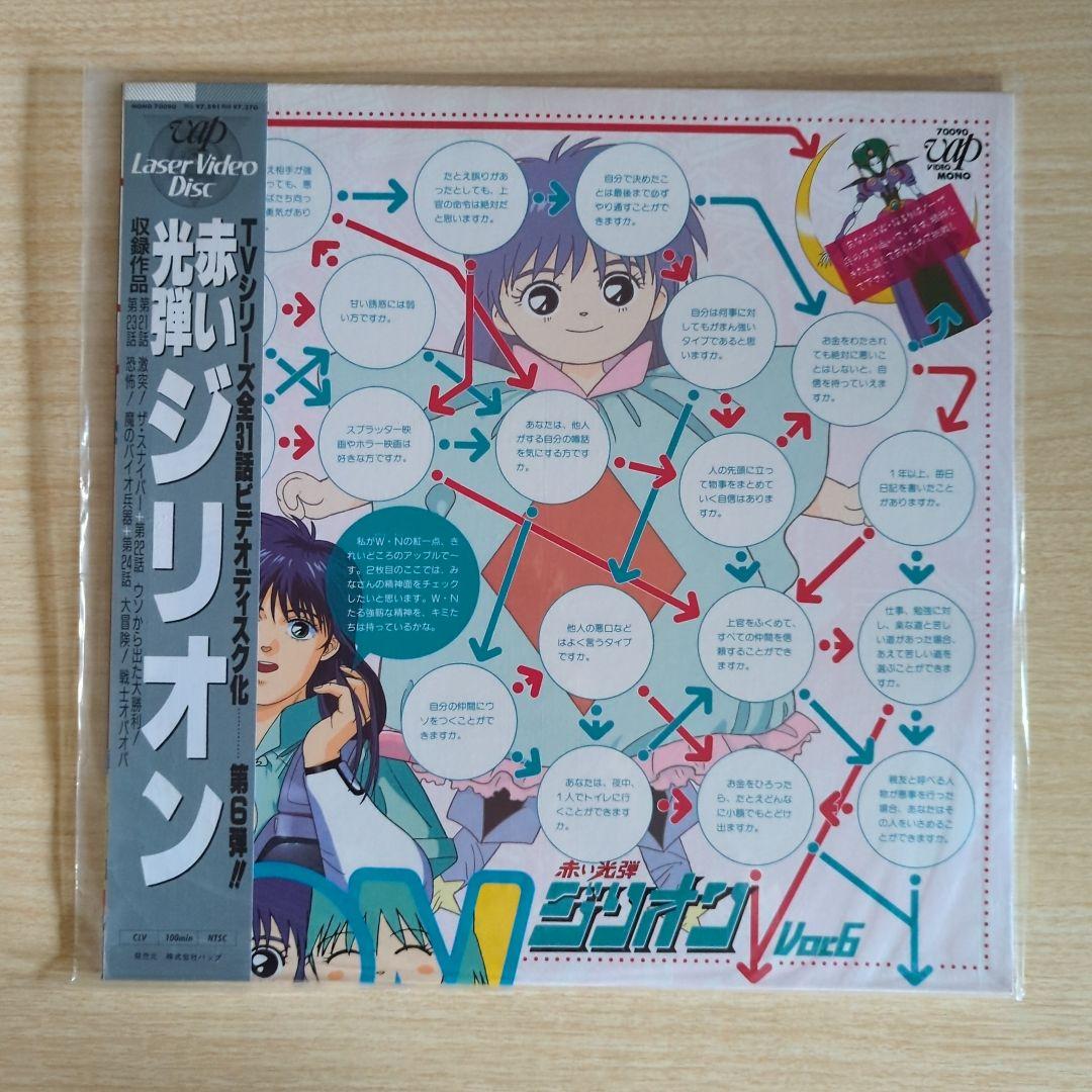 赤い光弾ジリオン　レーザーディスク