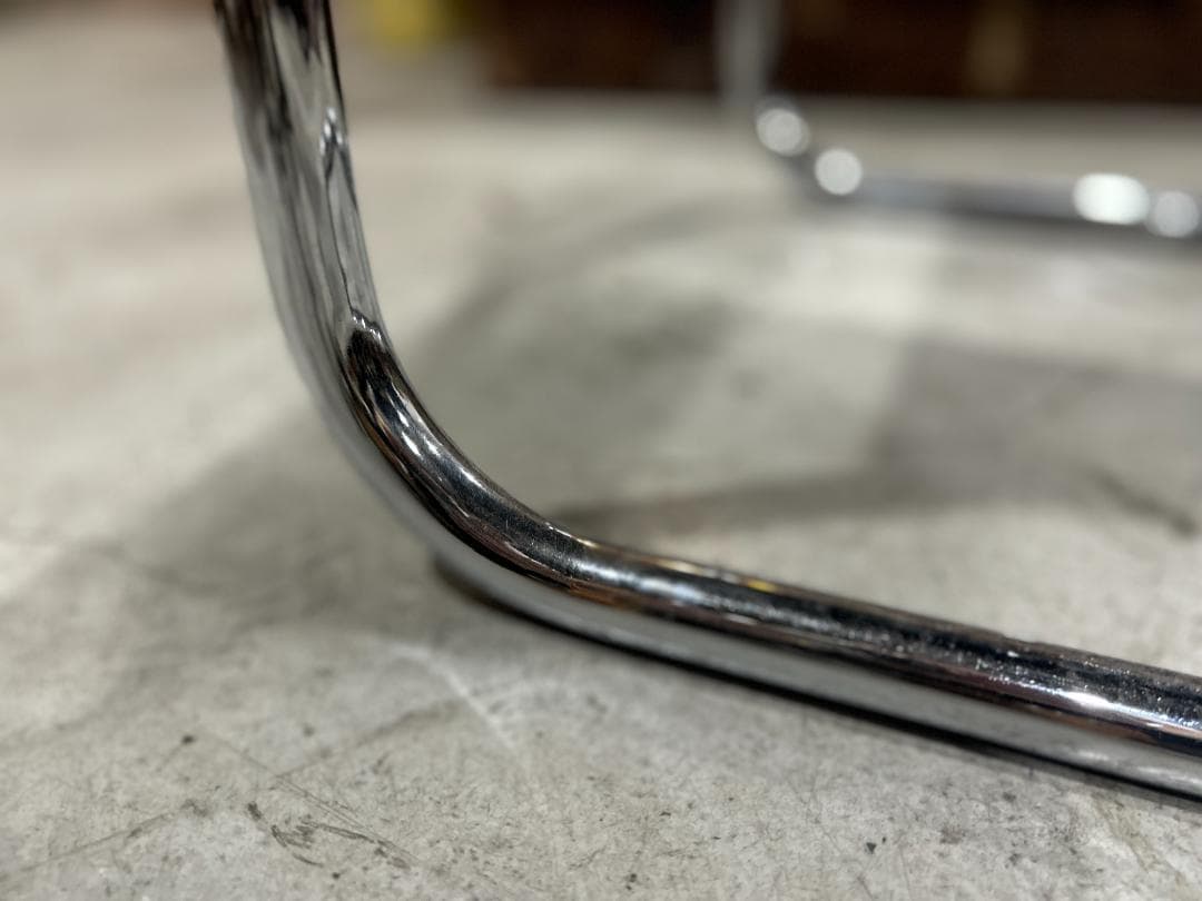 【美品】ダイニングチェア①　キャンチレバー　籠 ラタン　黒　ブラック