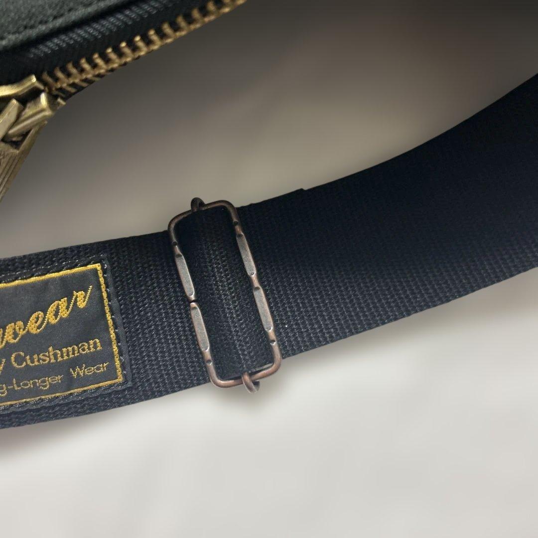 新品未使用 クッシュマン ベビーオックスフォードキャンバス メッセンジャーバッグ