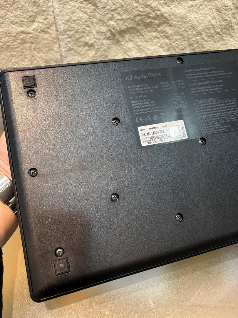 AlphaTheta DDJ-FLX2 本体のみ DJコントローラー 中古品