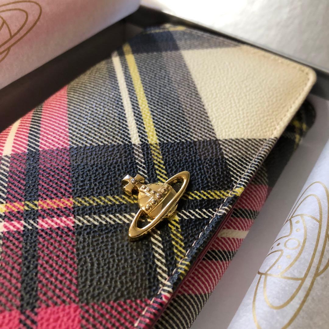Yapoon!ハンドメイド資材　未使用♡ ヴィヴィアンウエストウッド長財布